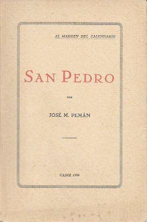 SAN PEDRO - AL MARGEN DEL CALENDARIO