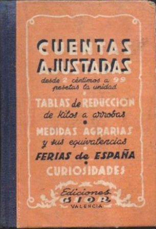 CUENTAS AJUSTADAS REDUCCION DE KILOS A ARROBAS MEDIDAS AGRARIAS Y SUS EQUIVALENCIAS