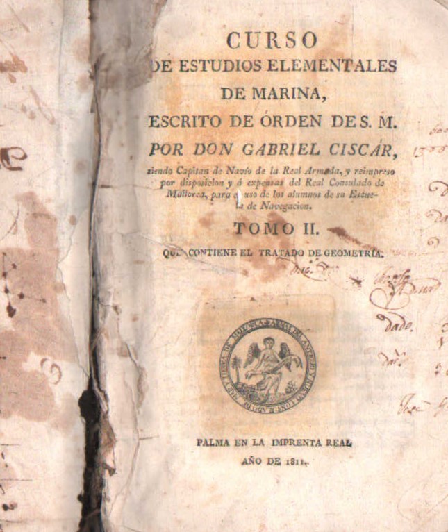 CURSO DE ESTUDIOS ELEMENTALES DE MARINA, TOMO II