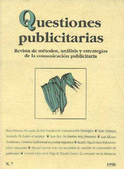 QUESTIONES PUBLICITARIAS N.7 1998.