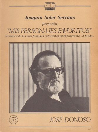 MIS PERSONAJES FAVORITOS DE A FONDO. JOSE DONOSO Nº 53