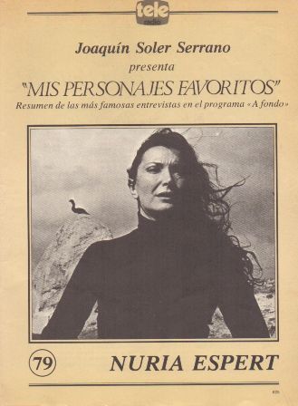 MIS PERSONAJES FAVORITOS DE A FONDO. NURIA ESPERT Nº 79