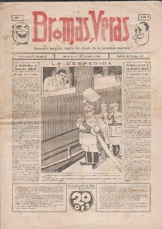 SEMANARIO BROMAS Y VERAS - AÑO I NUM. 3 - JUEVES 3 NOVIEMBRE 1932