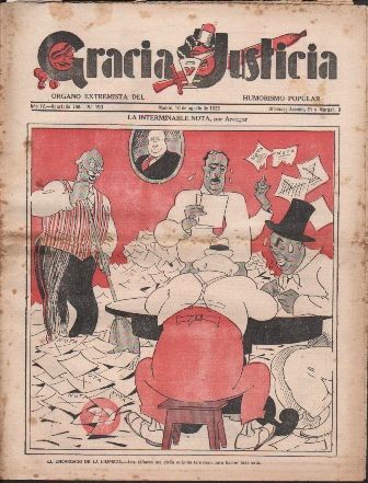GRACIA Y JUSTICIA - AÑO IV Nº 190 - MADRID 10 AGOSTO DE 1935