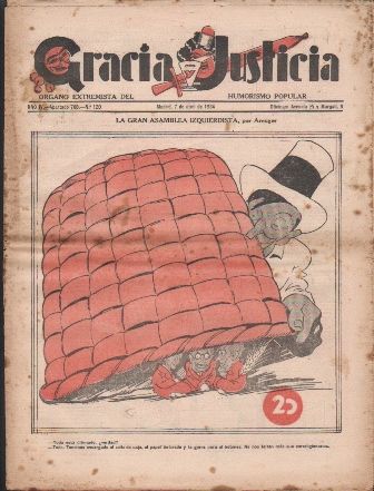 GRACIA Y JUSTICIA - AÑO IV Nº 120 - MADRID 7 DE ABRIL DE 1934