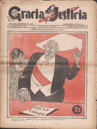 GRACIA Y JUSTICIA - AÑO V Nº 162 - MADRID 25 DE ENERO DE 1935