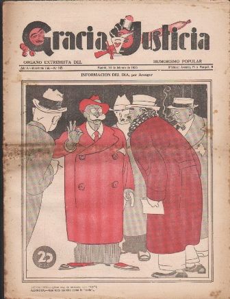 GRACIA Y JUSTICIA - AÑO V Nº 165 - MADRID 16 DE FEBRERO DE 1935