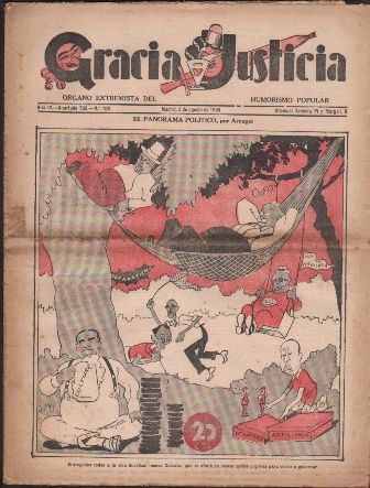 GRACIA Y JUSTICIA - AÑO IV Nº 189 - MADRID 3 DE AGOSTO DE 1935