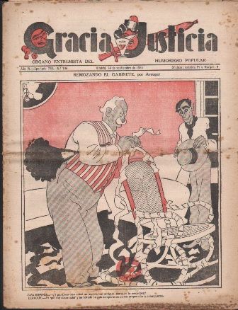 GRACIA Y JUSTICIA - AÑO IV Nº 195 - MADRID 14 DE SEPTIEMBRE DE 1935