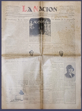 LA NACION DIARIO DE LA NOCHE - 17 MARZO 1928 AÑO IV Nº 756