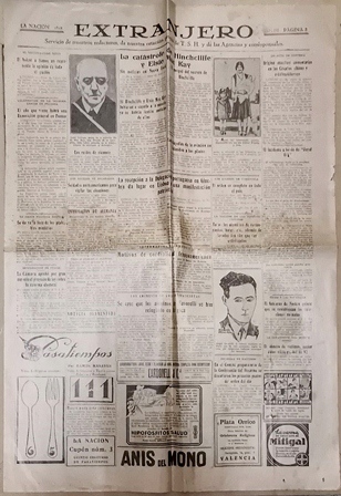 EXTRANJERO - LA NACION 1928