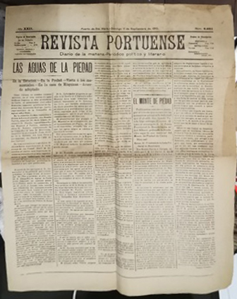REVISTA PORTUENSE DIARIO DE LA MAÑANA - AÑO XXII - 11-9-1910 Nº 6851