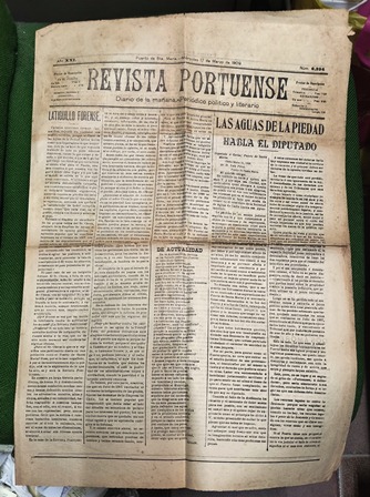 REVISTA PORTUENSE DIARIO DE LA MAÑANA - AÑO XXII - 17-3-1909 Nº 6394