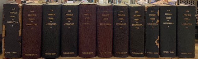 LOS PREMIOS NOBEL DE LITERATURA (11 TOMOS)