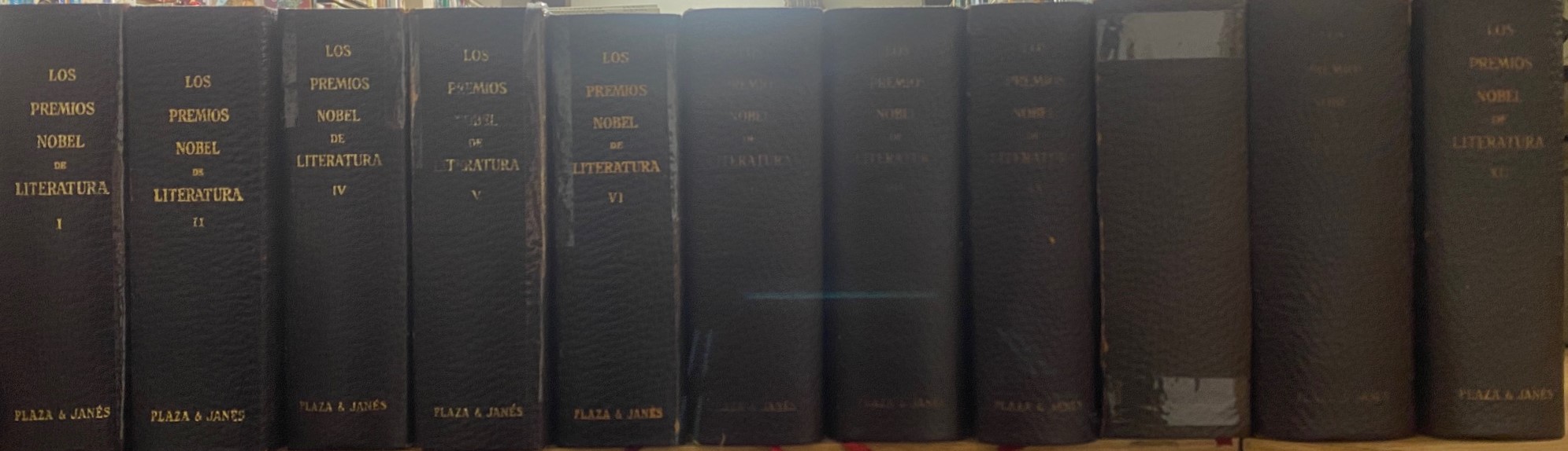 LOS PREMIOS NOBEL DE LITERATURA (11 TOMOS. LEER DESCRIPCIÓN)