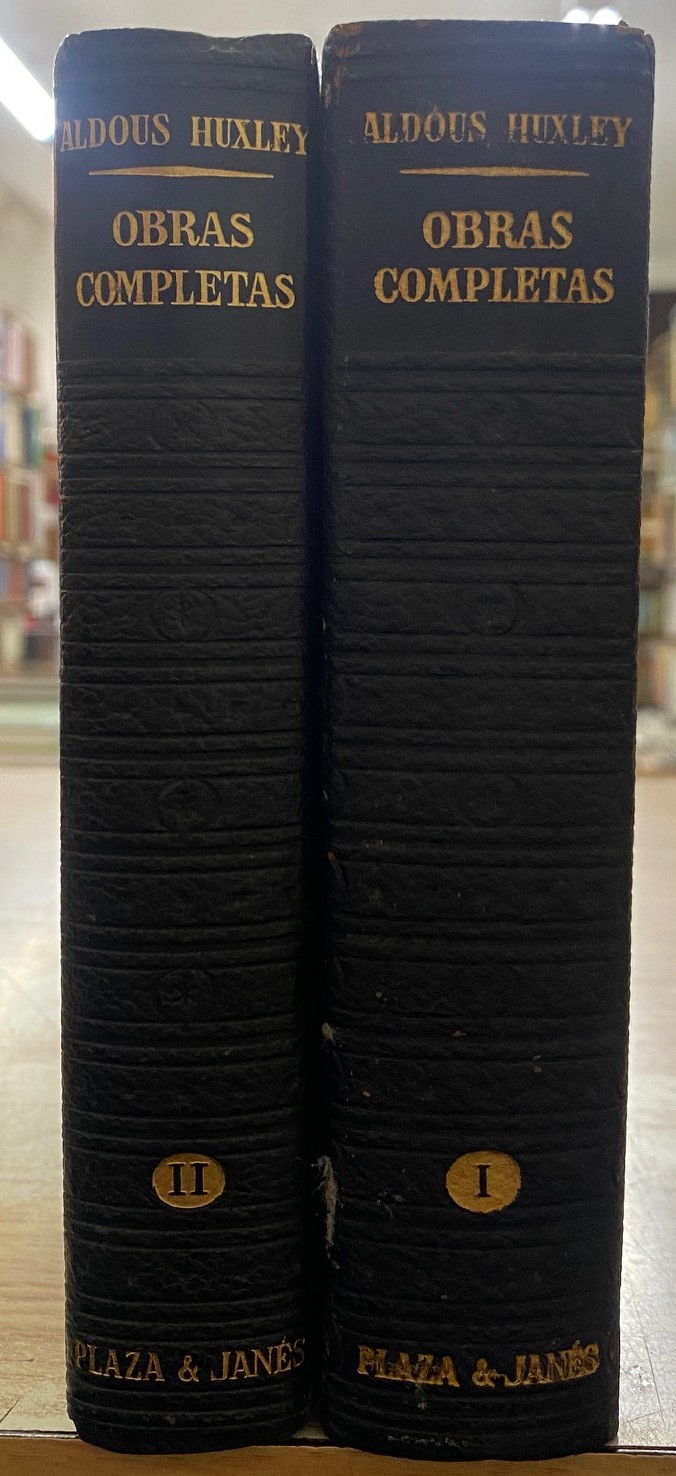 ALDOUS HUXLEY, OBRAS COMPLETAS (2 TOMOS)