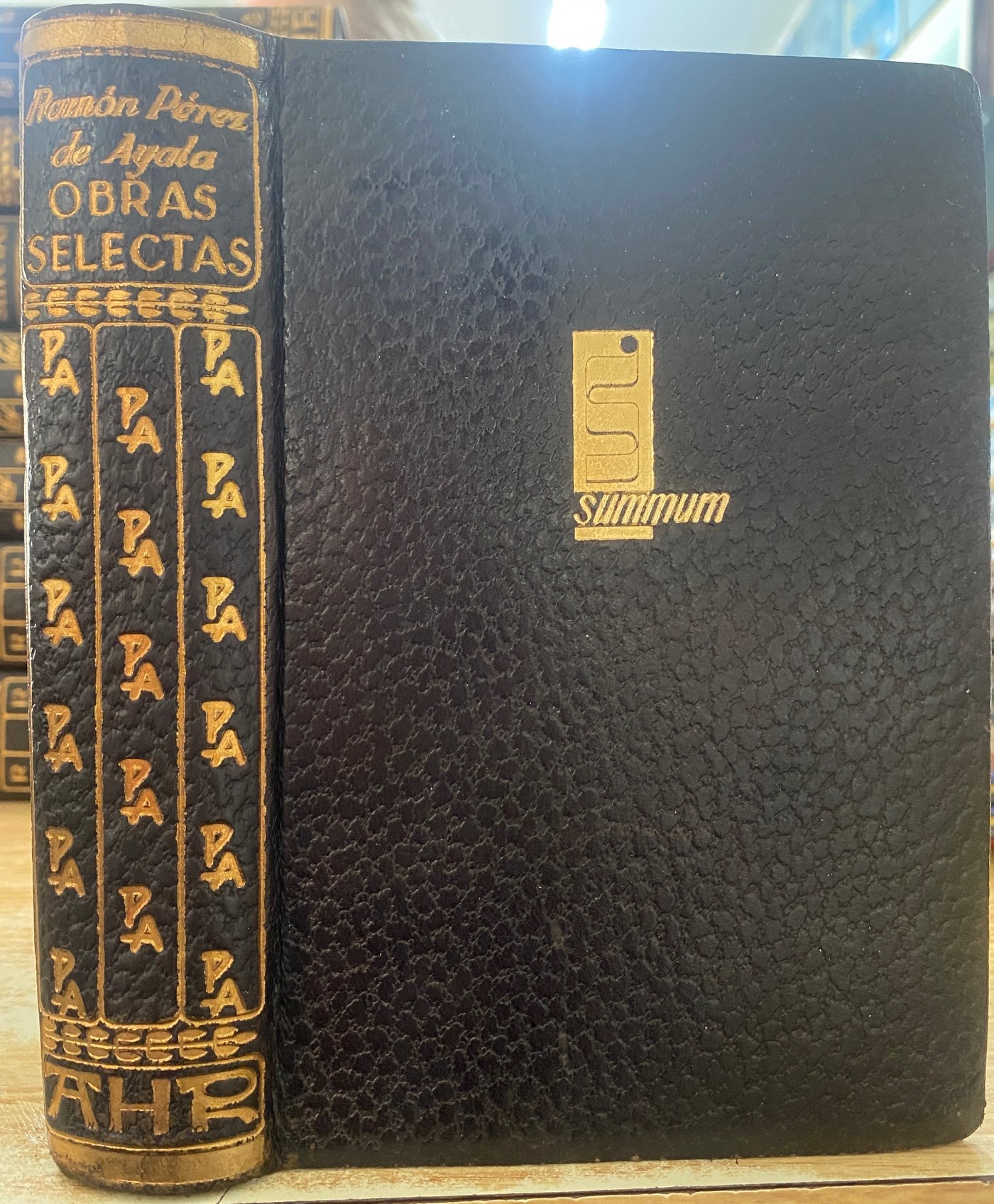 RAMÓN PEREZ DE AYALA, OBRAS SELECTAS