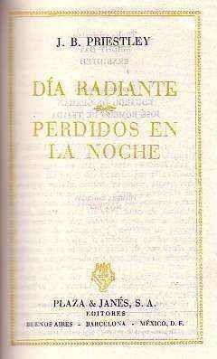 OBRAS. J.B. PRIESTLEY.