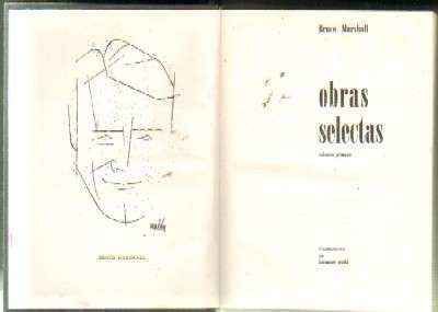 OBRAS SELECTAS. BRUCE MARSHALL. TOMO I.