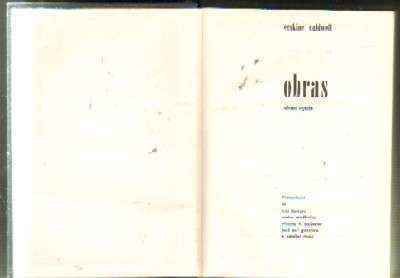 OBRAS. ERSKINE CALDWELL. TOMO II.