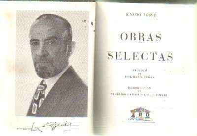 OBRAS SELECTAS. IGNACIO AGUSTI.
