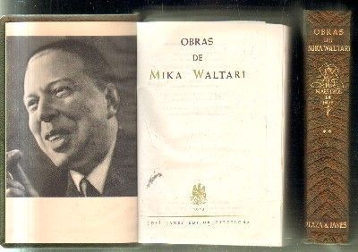 OBRAS DE MIKA WALTARI. 2 TOMOS.