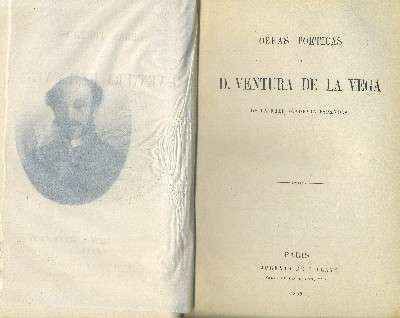 OBRAS POÉTICAS DE D. VENTURA DE LA VEGA.