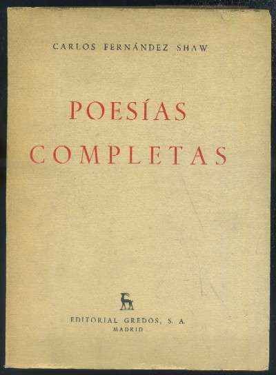 POESÍAS COMPLETAS.