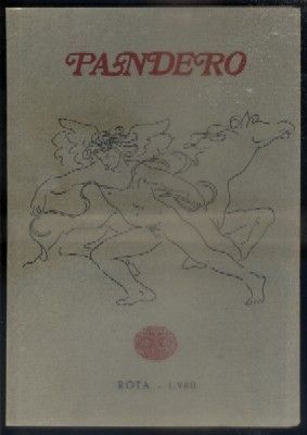 REVISTA DE POESIA PANDERO. Nº 6. ROTA (CADIZ).