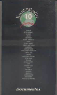REVISTA ATLANTICA. POESIA Nº 10. DOCUMENTOS.