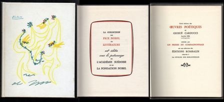 OEUVRES POETIQUES - PRIX NOBEL DE LITTERATURE 1906.