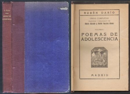 POEMAS DE ADOLESCENCIA. VOLUMEN I.