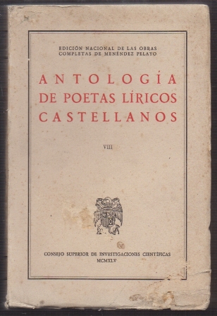 ANTOLOGIA DE POETAS LIRICOS CASTELLANOS VIII. PARTE 2. TRATADO DE LOS ROMANCES VIEJOS III.