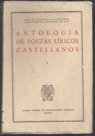 ANTOLOGIA DE POETAS LIRICOS CASTELLANOS X. PARTE 3. BOSCAN