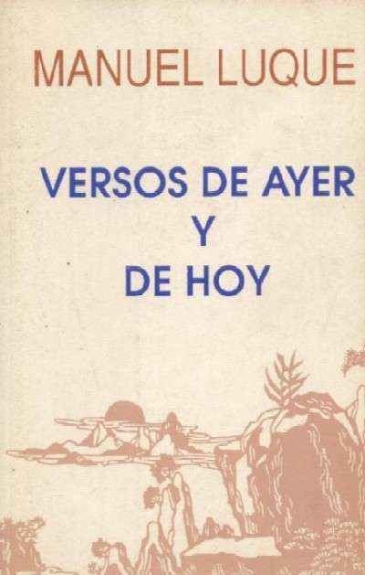 VERSOS DE AYER Y DE HOY