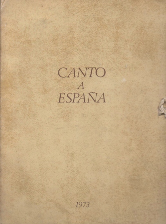 CANTO A ESPAÑA
