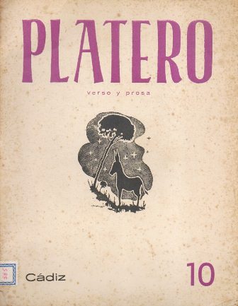PLATERO VERSO Y PROSA - CADIZ Nº 10