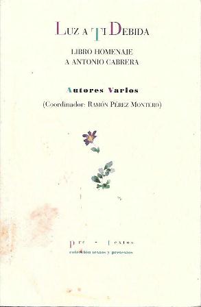 LUZ A TI DEBIDA