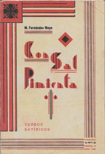 CON SAL Y PIMIENTA - VERSOS SATIRICOS