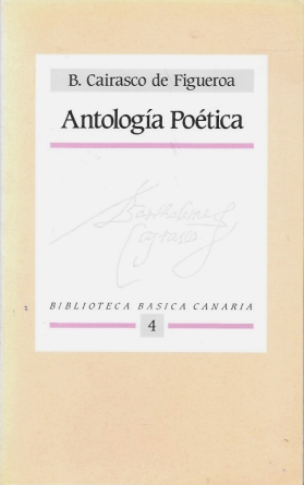 ANTOLOGIA POETICA - BIBLIOTECA BASICA CANARIA Nº  4