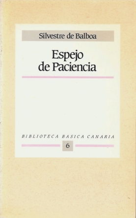 ESPEJO DE PACIENCIA - BIBLIOTECA BASICA CANARIA Nº  6