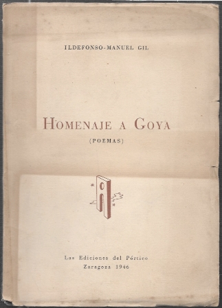 HOMENAJE A GOYA (POEMAS)