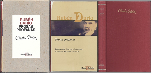 PROSAS PROFANAS (PROLOGO DE ANTONIO GAMONEDA, ALBUM DE ARTURO RAMONEDA)