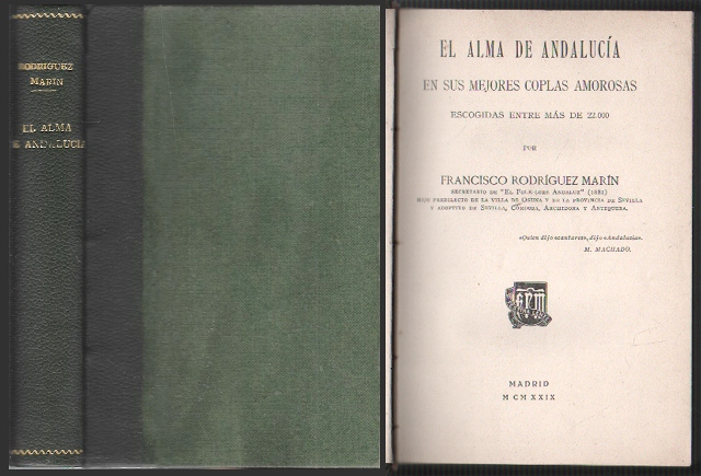 EL ALMA DE ANDALUCIA EN SUS MEJORES COPLAS AMOROSAS