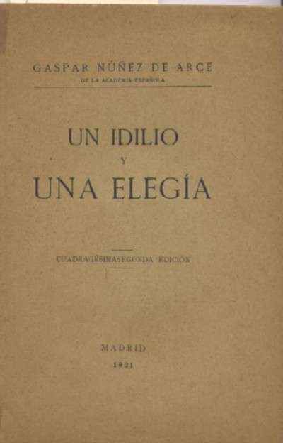 UN IDILIO Y UNA ELEGIA
