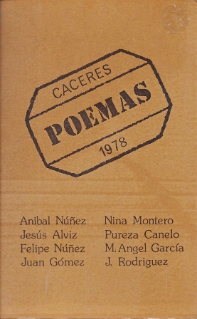 CACERES  - POEMAS - 1978