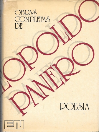 OBRAS COMPLETA DE LEOPOLDO PANERO - POESIAS (1928-1962)