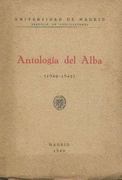 ANTOLOGIA DE ALBA