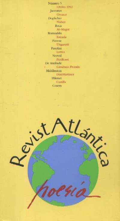 REVISTA ATLANTICA. POESIA Nº 5.