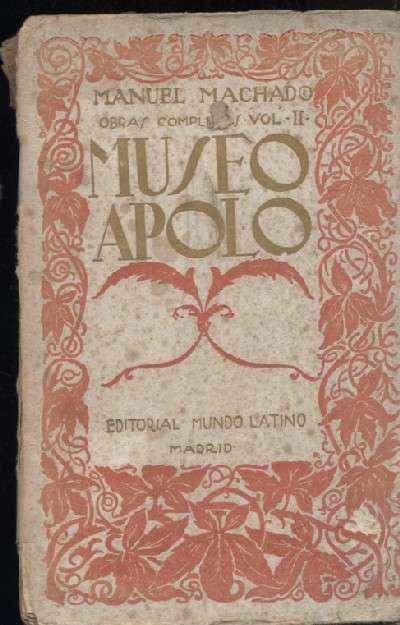 MUSEO APOLO OBRAS COMPLETAS VOL II